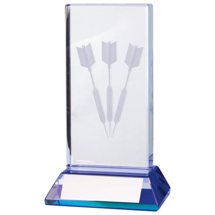 DAVENPORT DARTS GLASS AWARD - 120MM DAVENPORT DARTS GLASS AWARD - 120MM